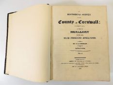 Book: A Historical Survey of the County Of Cornwal