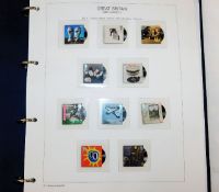 A substantial album of British mint stamps