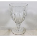 A large 19thC. rummer 7in H x 4.125in W