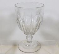 A large 19thC. rummer 7in H x 4.125in W