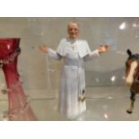 A Royal Doulton figure of Pope John Paul II