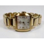 A ladies Tissot 1853 wrist watch with mother of pe
