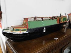 A good scratch built model of a longboat