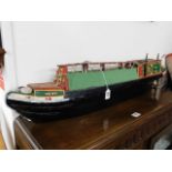 A good scratch built model of a longboat