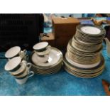 Approx. 57 pieces of Royal Doulton Carlyle dinner