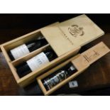 A boxed 1996 Fortnum & Mason Claret & Burgundy twi