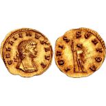 Gallienus. AD 253-268. AV Quinarius (18.5mm, 1.61 g, 7h). Rome mint, 6th officina. 9th emission,