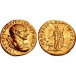 Trajan. AD 98-117. AV Aureus (18.5mm, 7.22 g, 6h). Rome mint. Struck circa AD 108-110. IMP TRAIANO