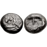 KINGS of LYDIA. Kroisos. Circa 564/53-550/39 BC. AR Stater (18mm, 10.31 g). Sardes mint.