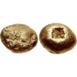 IONIA, Uncertain. Circa 650-600 BC. EL Hekte – Sixth Stater (8mm, 2.70 g). Phokaic standard. Rough