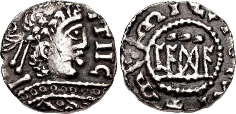 ANGLO-SAXON, Transitional/Pre-Primary Phase. Circa 675-680. Pale AV Thrymsa – Shilling (11.5mm, 1.23