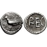 BRUTTIUM and SICILY, Rhegion and Akragas. Joint issue, circa 480-474 or 463/2-462/1 BC. AR