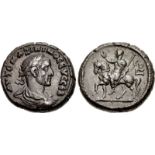 Maximinus I. AD 235-238. BI Tetradrachm (23mm, 11.88 g, 12h). Alexandria mint. Dated RY 2 (AD 235/