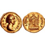 Diva Faustina Senior. Died AD 140/1. AV Aureus (20mm, 7.24 g, 6h). Rome mint. Struck under Antoninus