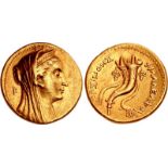 PTOLEMAIC KINGS of EGYPT. Arsinoe II Philadelphos. Died 270/268 BC. AV Mnaieion – ‘Oktadrachm’ (28.