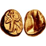 PERSIA, Achaemenid Empire. temp. Darios I to Xerxes II. Circa 485-420 BC. AV Daric (12.5mm, 8.36 g).