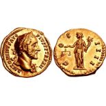 Antoninus Pius. AD 138-161. AV Aureus (19.5mm, 7.14 g, 6h). Rome mint. Struck AD 148-149.