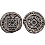 ANGLO-SAXON, Secondary Sceattas. Circa 710-760. AR Sceatt (12mm, 0.91 g). Type 70. Uncertain