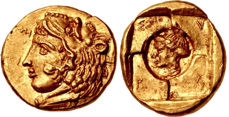 SICILY, Syracuse. Dionysios I. 405-367 BC. AV 20 Litrai – Tetradrachm (10mm, 1.16 g, 9h). Struck