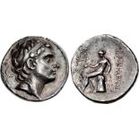 SELEUKID EMPIRE. Antiochos III ‘the Great’. 222-187 BC. AR Tetradrachm (29mm, 17.11 g, 1h).