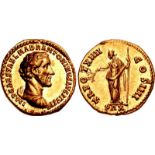 Antoninus Pius. AD 138-161. AV Aureus (18.5mm, 7.15 g, 6h). Rome mint. Struck AD 150-151. IMP CAES T