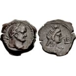 EGYPT, Alexandria. Vespasian. AD 69-79. Æ Diobol (23mm, 10.25 g, 12h). Dated RY 5 (AD 72/73).