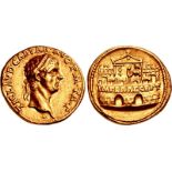 Claudius. AD 41-54. AV Aureus (19mm, 7.70 g, 11h). Lugdunum (Lyon) mint. Struck AD 41-42. TI CLAVD •