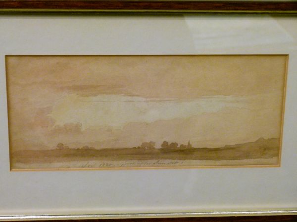 Maurice Chesterton - Watercolour - A mountainous landscape, signed, 8cm x 13cm, together with an - Image 3 of 4