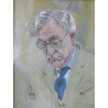 John Keenan (Bristol Savages) - Watercolour - Portrait of an elderly gentleman, titled 'Maturity',