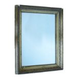 Late 19th/early 20th Century gilt gesso framed rectangular wall mirror Condition: