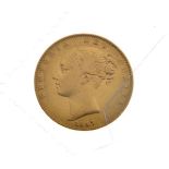 Gold Coins - Victorian sovereign, 1847 Condition: