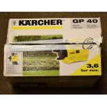 Karcher G.P.40 garden pump Condition: