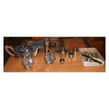 Small quantity of various silver plated items Condition: