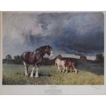 Terrance Cuneo - Signed limited edition print - The Shires,No.447/500, signed and numbered in