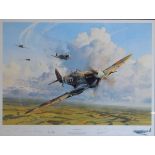 Robert Taylor - Signed limited edition print - After The Battle, No.83/350, signed by both the