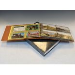 Postcards - Collection of postcards in two albums - mainly British topographic Condition: