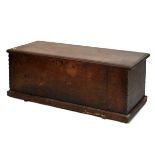 Large 19th Century mahogany blanket box Condition: