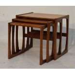 Nest of three G-Plan teak occasional tables Condition: