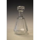 Baccarat cut glass decanter and stopper Condition: