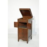 Alba 1930's period floor standing oak cased gramophone Condition: