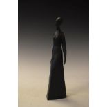 Royal Doulton black matt glazed figure - Tranquillity HN.2426 Condition: