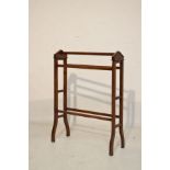 Mahogany towel rail Condition: