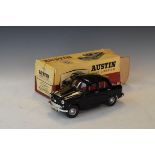 Victory Industries plastic battery operated Austin Cambridge Saloon, in original box Condition: