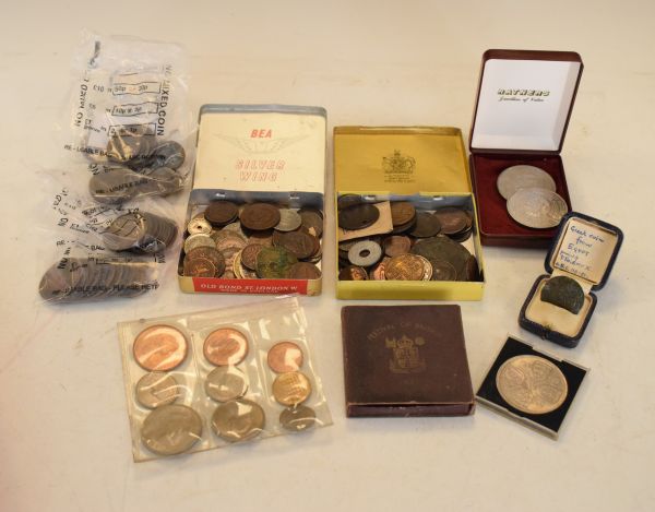 Coins - Quantity of various GB and foreign coinage Condition: