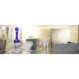 Collection of Waterford and other table glass etc Condition: