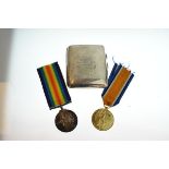 Medals - World War I pair comprising: British War Medal and Victory Medal awarded to 7785 Private S.