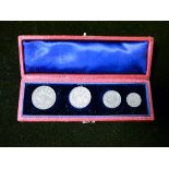 Coins - Victorian four coin Maundy set 1894, in original case of issue Condition: