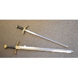 Order Of Buffalos presentation sword, together with a reproduction sword Condition: