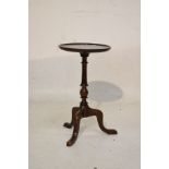 Mahogany wine table on tripod base Condition: