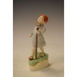 Royal Worcester figure - Thursday's Child Has Far To Go (3260) Condition: